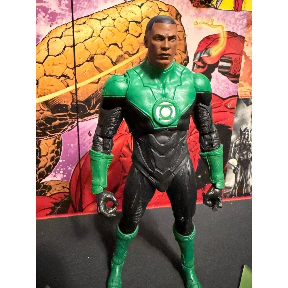 Mcfarlane DC Multiverse - John Stewart Green Lantern (Frost King)